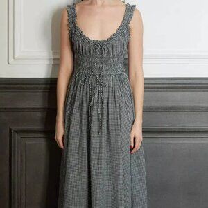 Doen Emmaretta dress gingham, size small